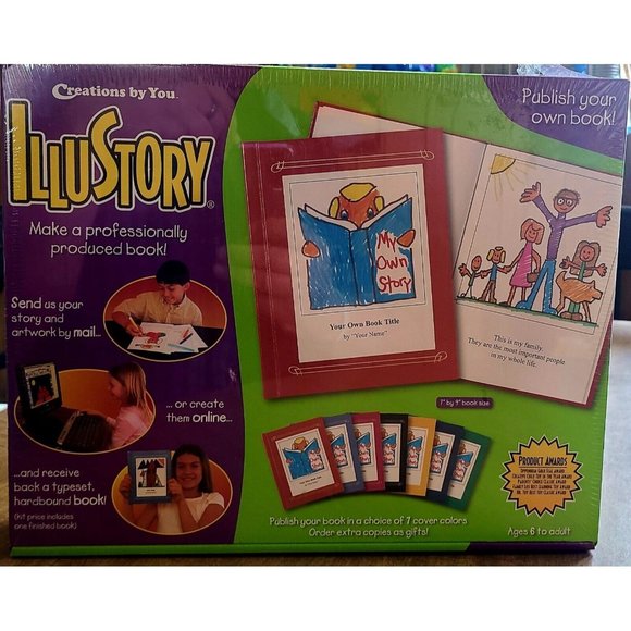 Illustory Book Making Game For Kids! Make a Professionally Produced Book. *NEW* - Picture 1 of 2